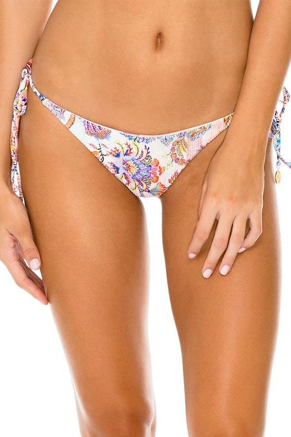 Luli Fama Alcazar REVERSIBLE RUCHED BRAZILIAN TIE SIDE BOTTOM